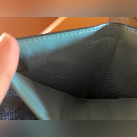 Coach Peanuts Woodstock Wallet  in Robin Blue - Picture 3 of 6